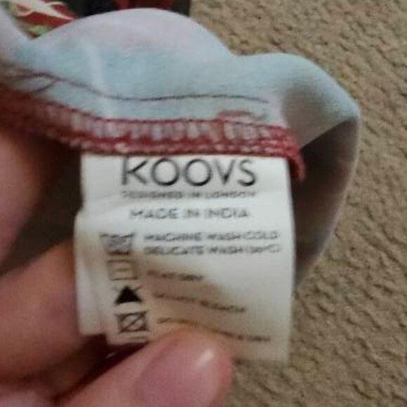 Shivan & Narresh X Koovs Indian Lush Vineyard Maxi Dress Medium - Picture 16 of 16